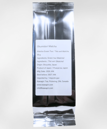 Matcha Okumidori | 抹茶 おくみどり (50g)