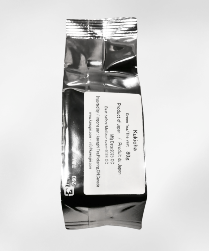 Kukicha green tea loose leaf 80g pack