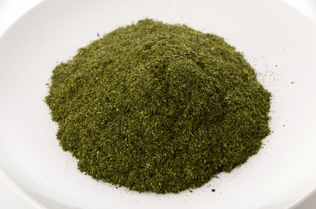Konacha tea fragments