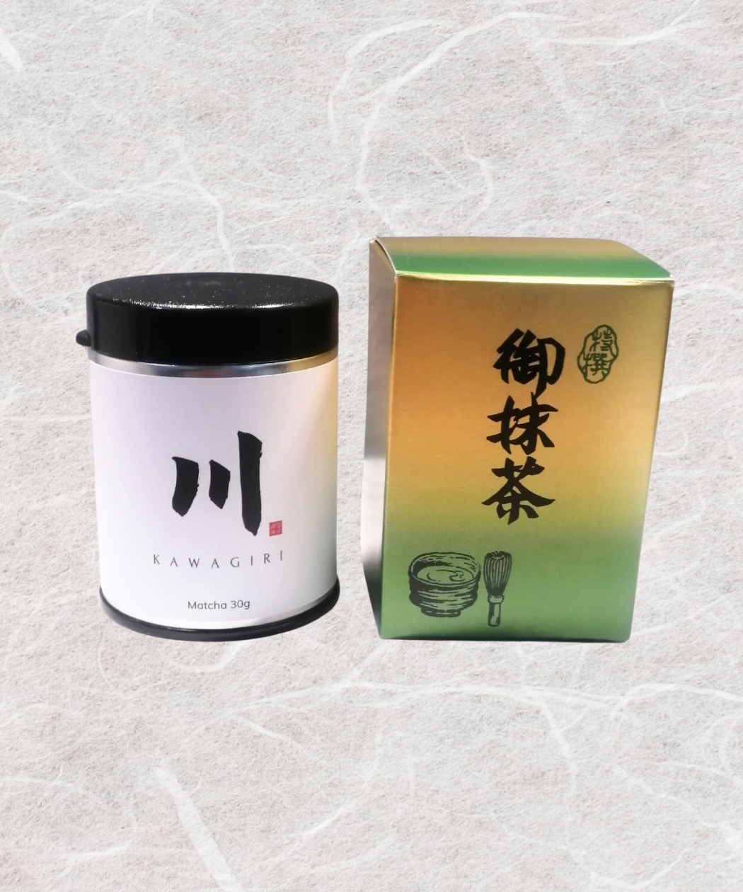 Matcha Shiro gift box with tin