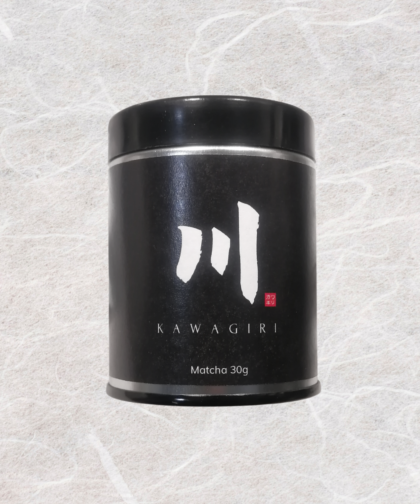 Matcha Kuro 30g black tin, Uji matcha by Kawagiri Tea