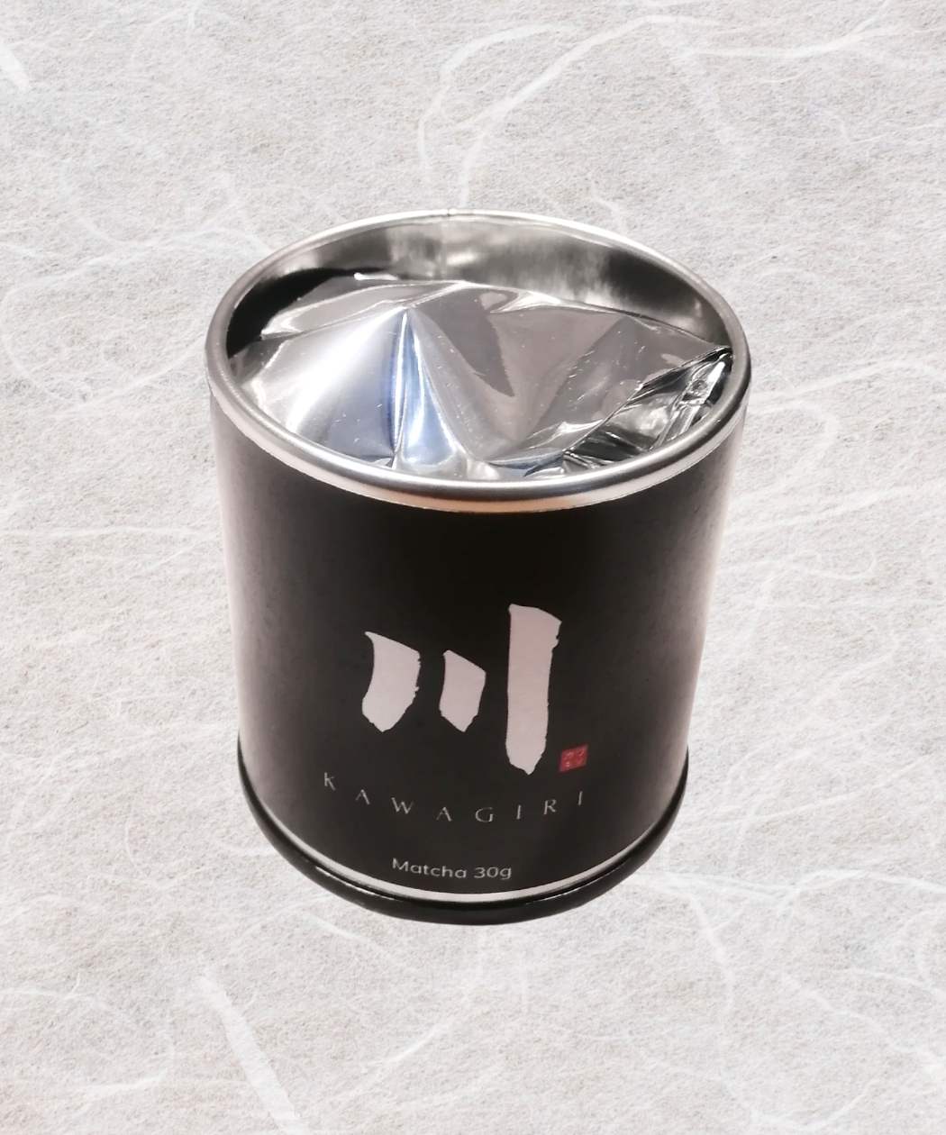 Matcha Kuro tin with Uji matcha powder and gift box